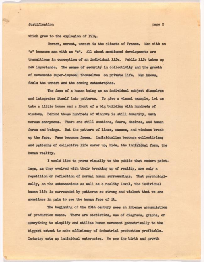 Justificación del proyecto para televisión Guernica on the air
