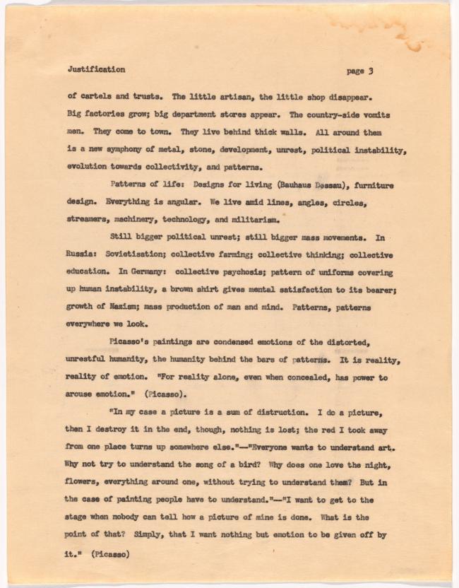 Justificación del proyecto para televisión Guernica on the air