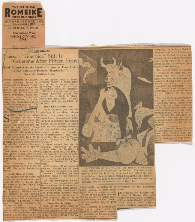 Picasso's Guernica still is gruesome after fifteen years