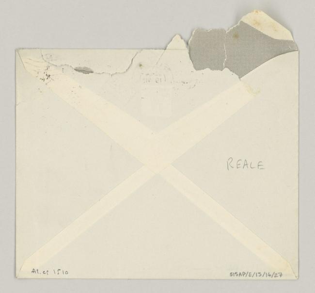 Carta de Eugenio Reale a Pablo Picasso del 19 de junio de 1953