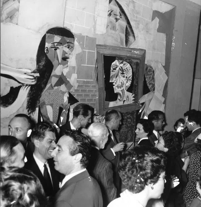 Inauguración de la exposición Picasso en el Musée des Arts Décoratifs