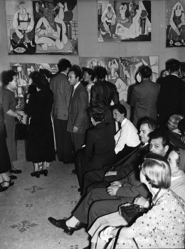 Inauguración de la exposición Picasso en el Musée des Arts Décoratifs