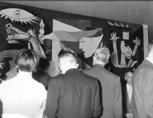 Inauguración de la exposición Picasso en el Musée des Arts Décoratifs