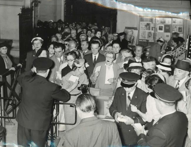 Inauguración de la exposición Picasso en el Musée des Arts Décoratifs