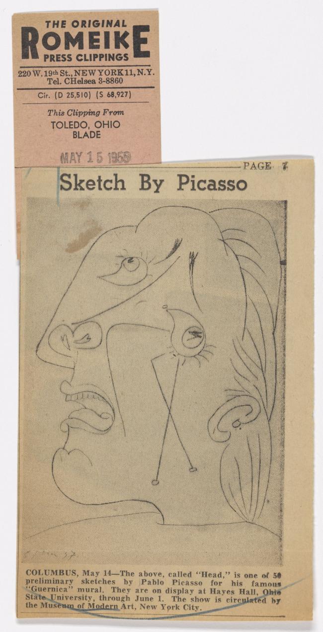 Reseña de la exposición Studies for Guernica