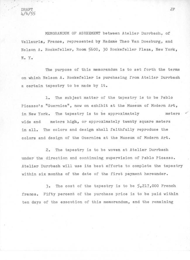 Carta de John French a Louise A. Boyer