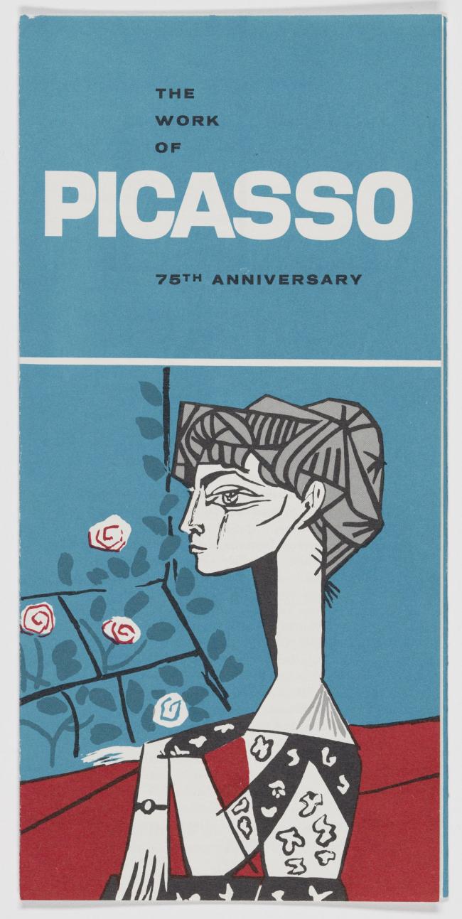 The work of Picasso. 75th anniversary, Philadelphia Museum of Art