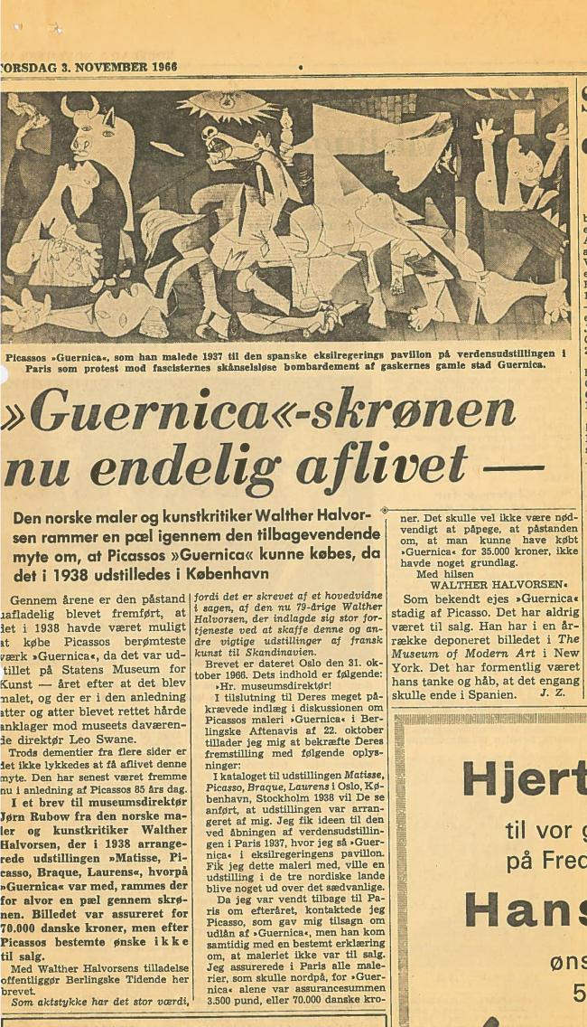 Correspondencia entre W. Halvorsen y J. Rubow