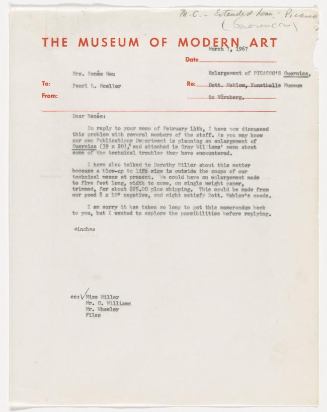 Pearl L. Moeller's to Renée Neu