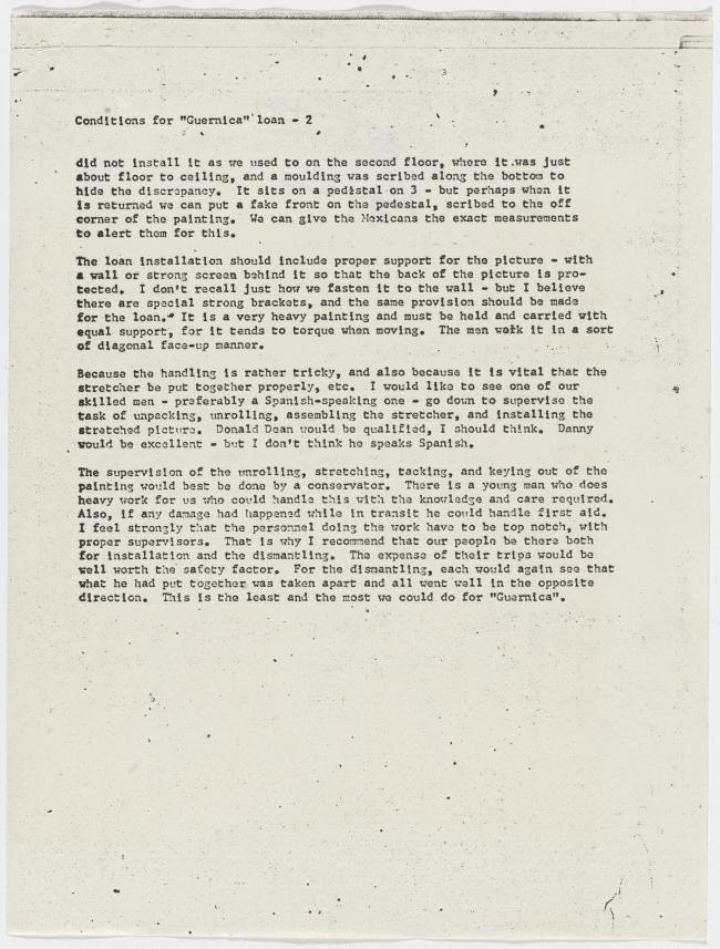 Jean Volkmer's letter to Bates Lowry, dated 17 July 1968 