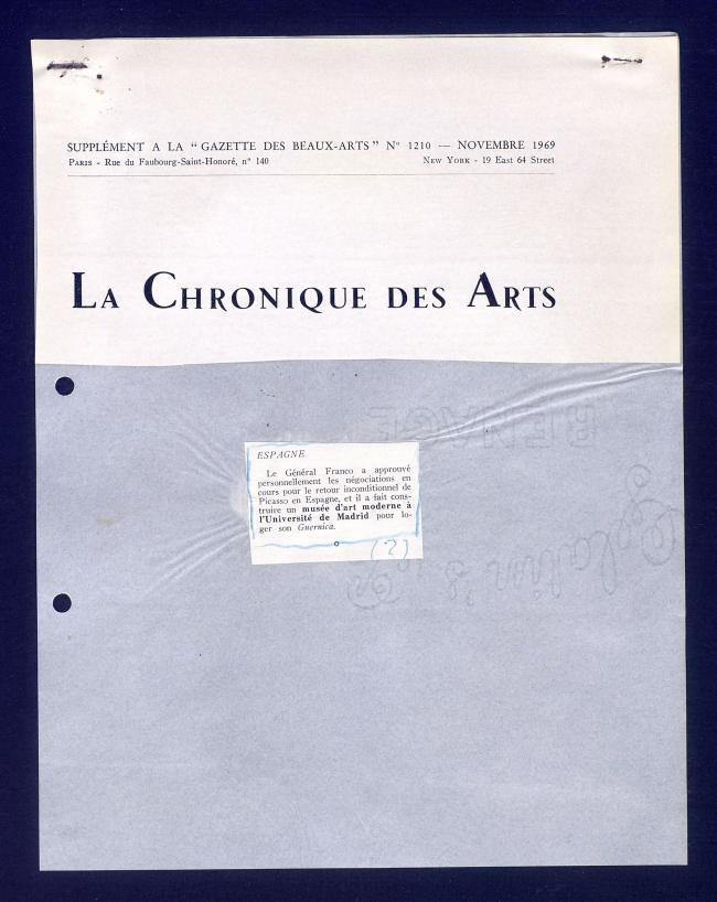 La Chronique des Arts