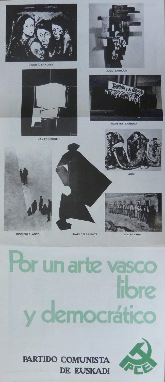 Por un arte vasco libre y democrático
