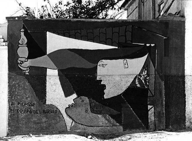 Mural del barrio de Portugalete