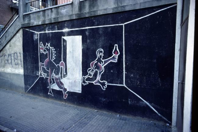 Mural en el Barrio del Pilar