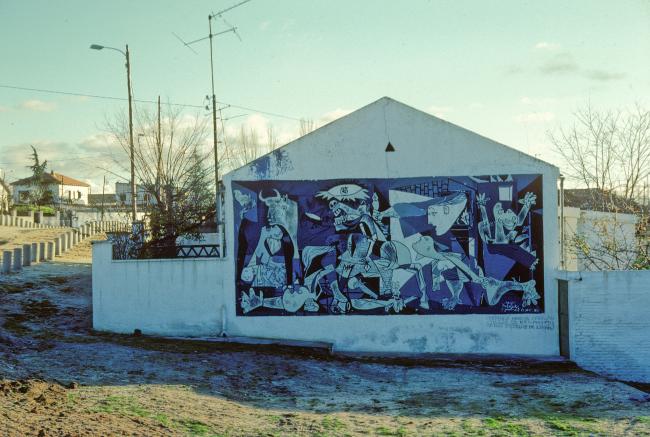 Mural del barrio de Portugalete