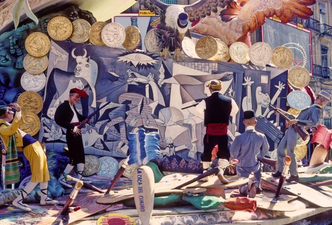 Guernica en las Fallas de Valencia