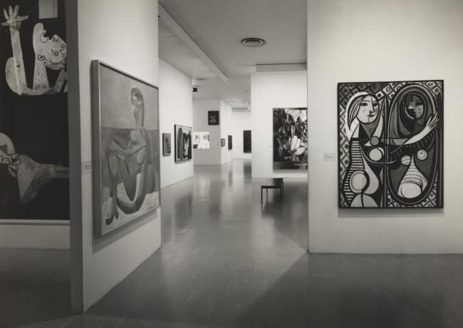 Vista de la retrospectiva de Pablo Picasso en el Museum of Modern Art de Nueva York