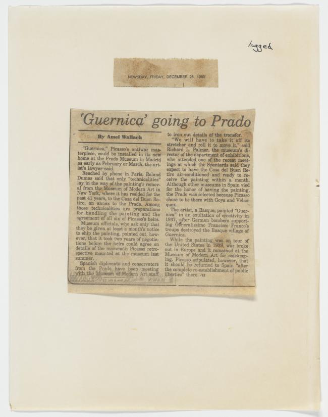 Guernica going Prado