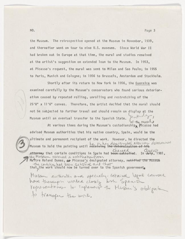 Guernica to go to Madrid's Museo del Prado 