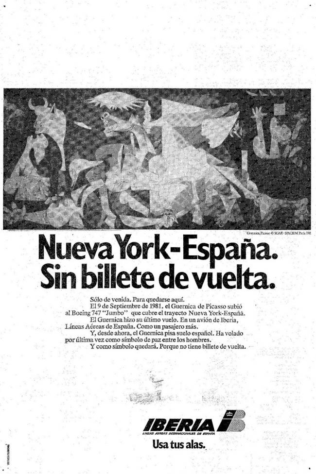Guernica sin billete de vuelta