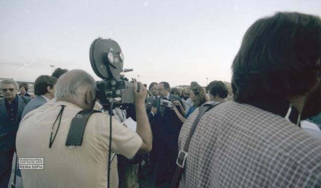 Guernica arrives in Madrid