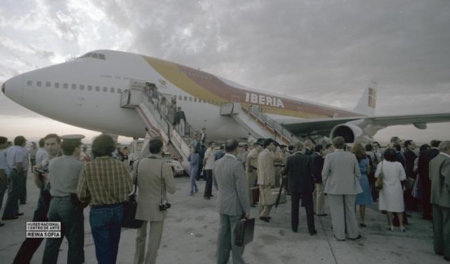 Guernica arrives in Madrid