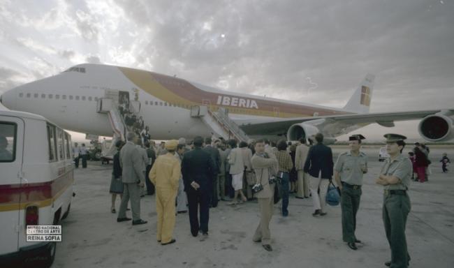 Guernica arrives in Madrid