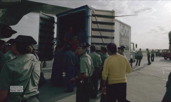 Guernica arrives in Madrid