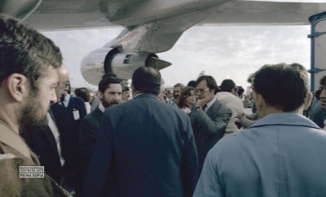 Guernica arrives in Madrid