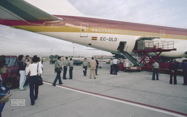 Guernica arrives in Madrid