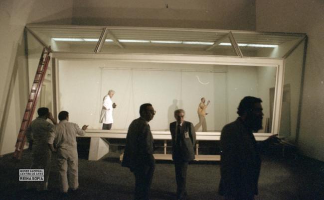 Guernica arrives in Madrid