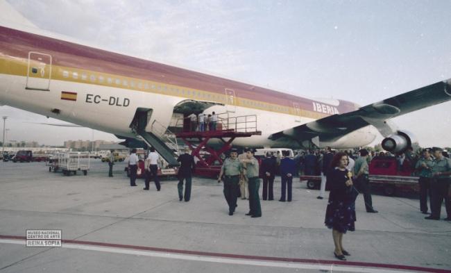 Guernica arrives in Madrid