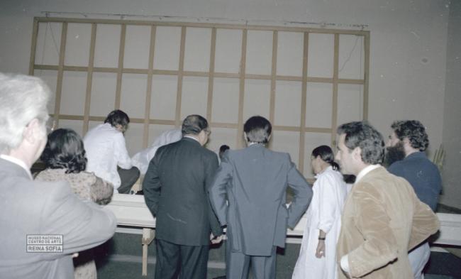 Guernica arrives in Madrid