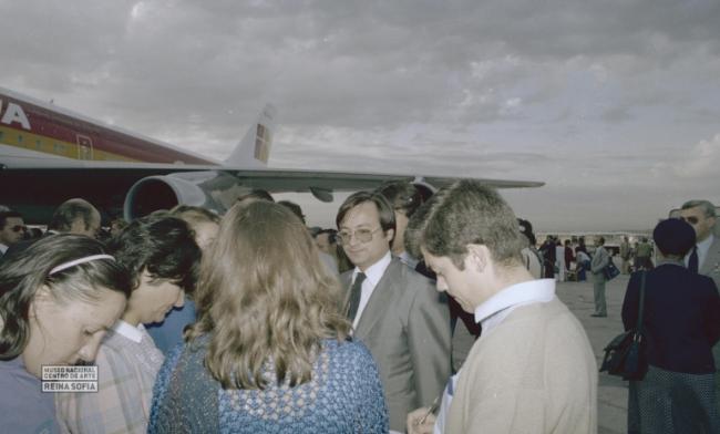 Guernica arrives in Madrid