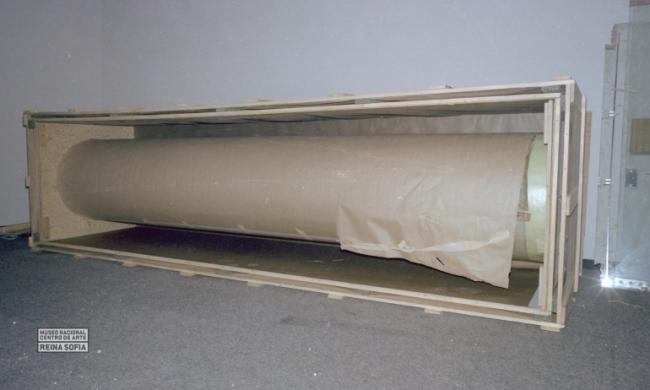 Guernica arrives in Madrid