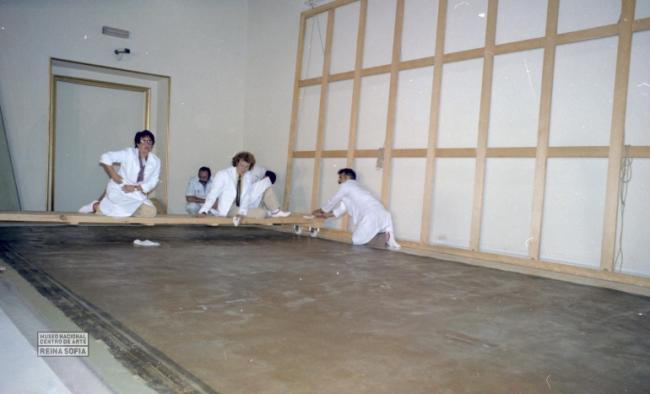 Guernica arrives in Madrid