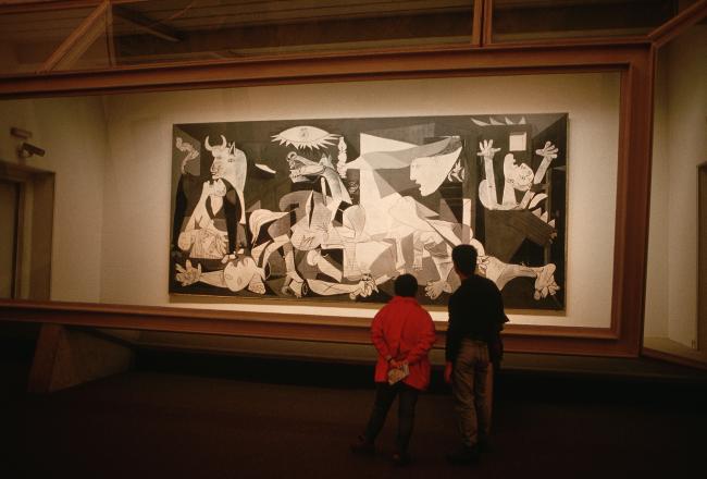 EN Guernica en el Casón del Buen Retiro