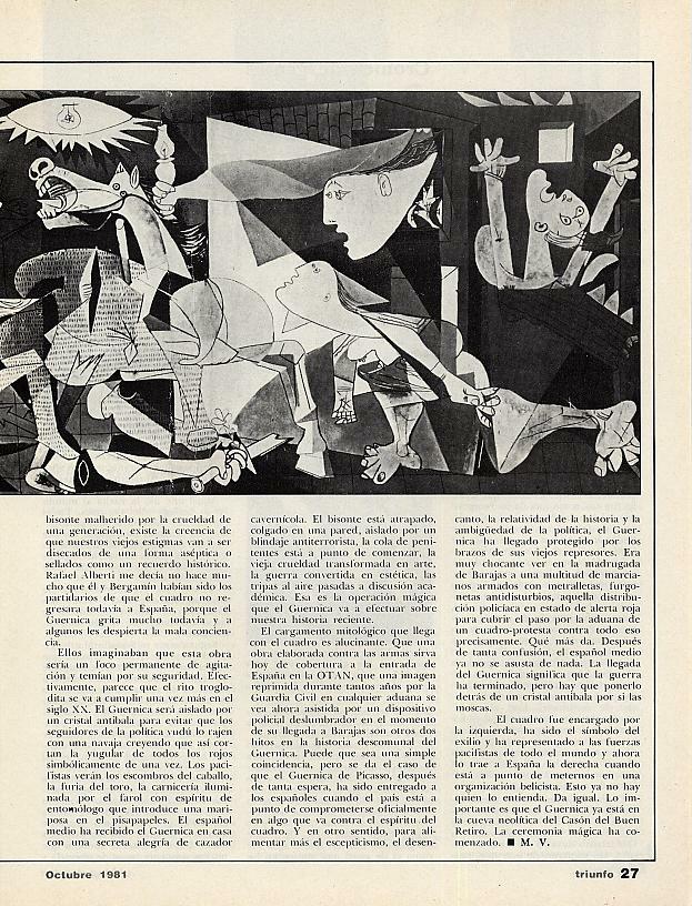 El Guernica en la cueva neolitica