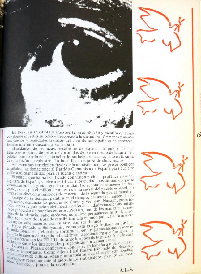 Picasso y el compromiso político