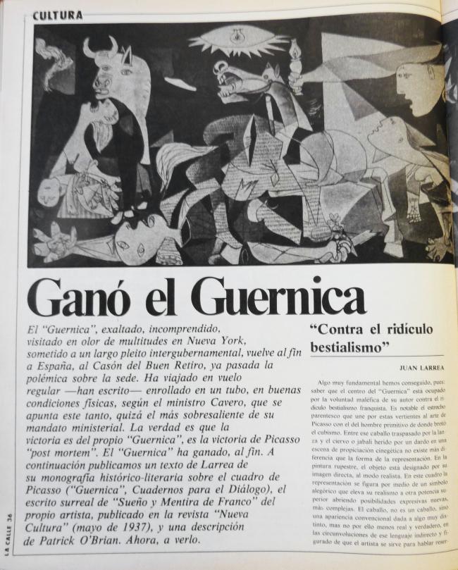 Ganó el Guernica