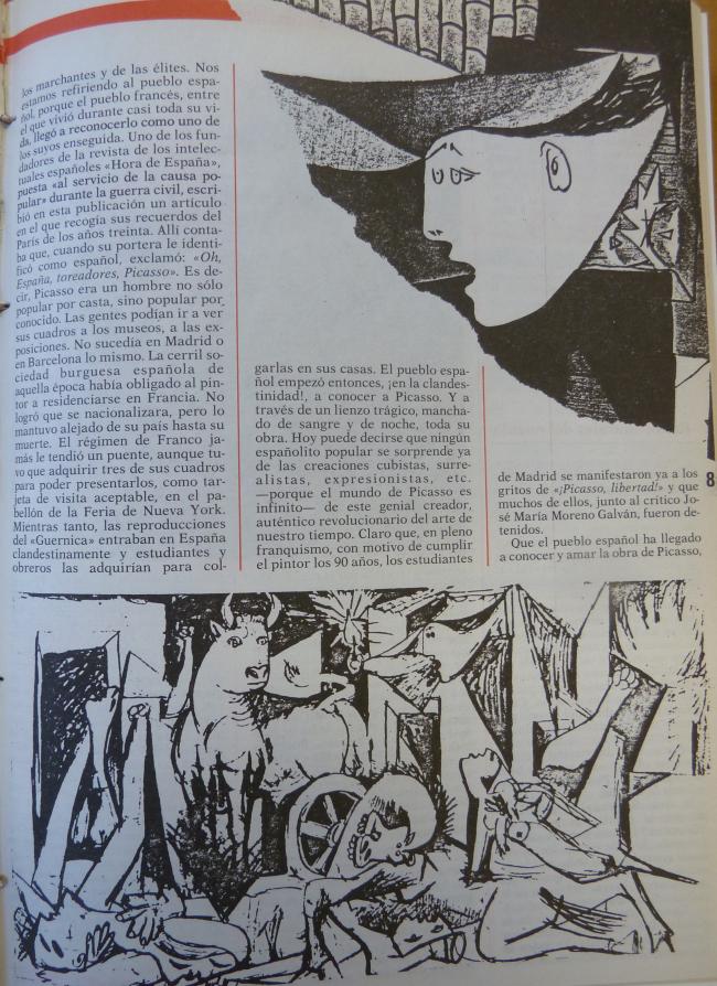 The Encounter between the People and Picasso