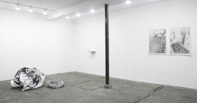 Kill lies all. Vista de la instalación Galería Newman Popiashvili, New York.