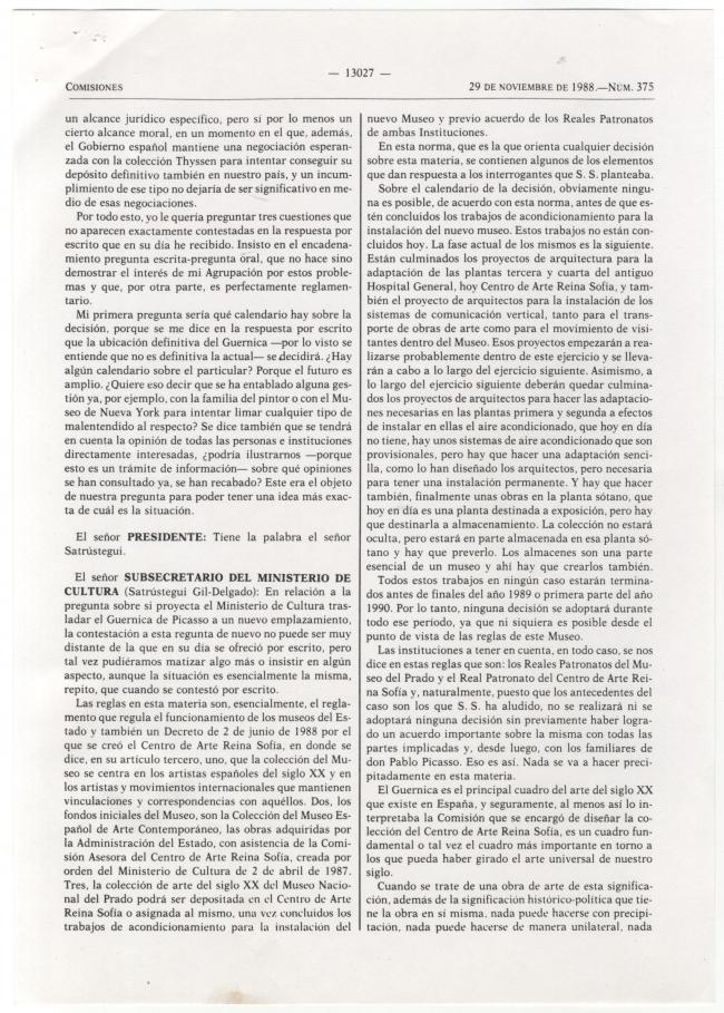 Diario de las Cortes