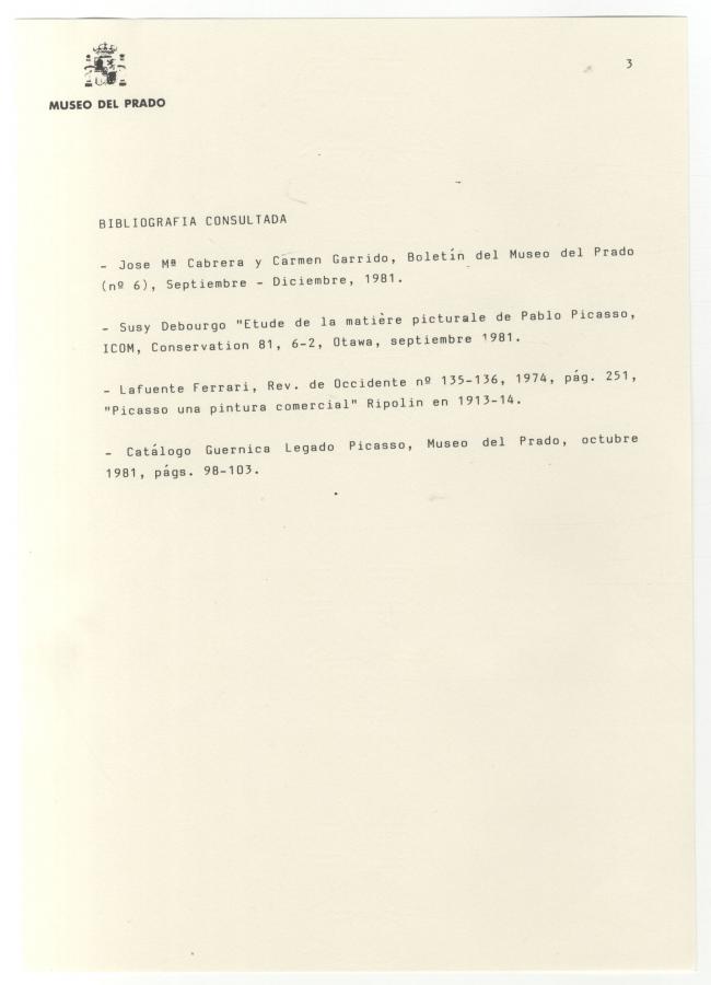 A request from the Senate for a feasibility report on moving Guernica