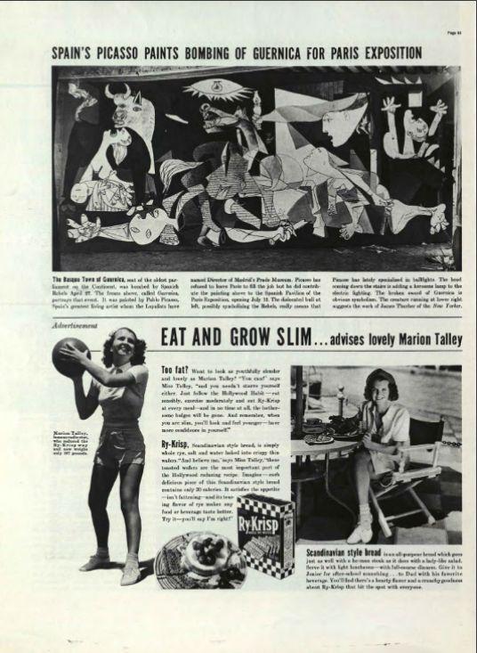 Picasso de España pinta el bombardeo de Guernica para la exposición de París