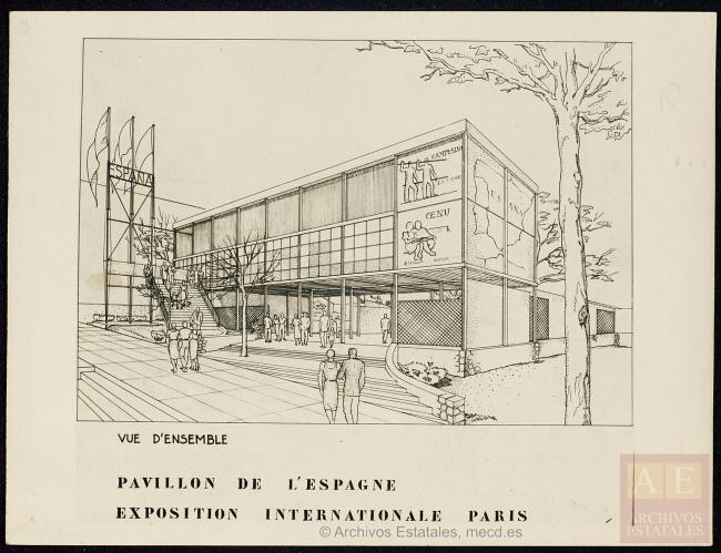 Planos del Pabellón de de España