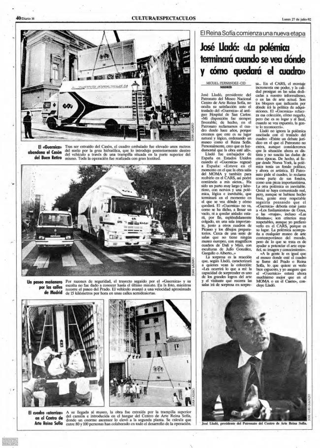 Declaraciones de José Lladó