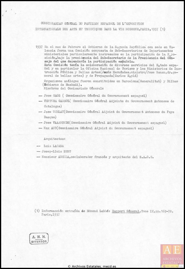 Carta de Manuel García y García a Javier Tusell del 27 de febrero de 1981