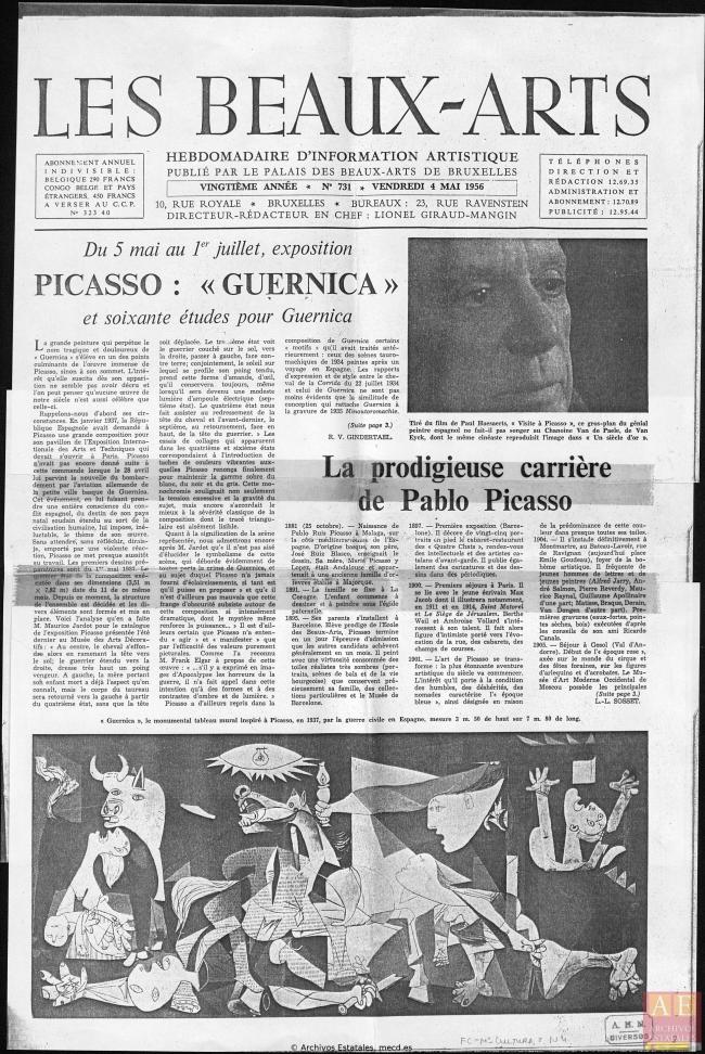 Carta del embajador de España en Bélgica a Alberto Martín-Artajo Álvarez