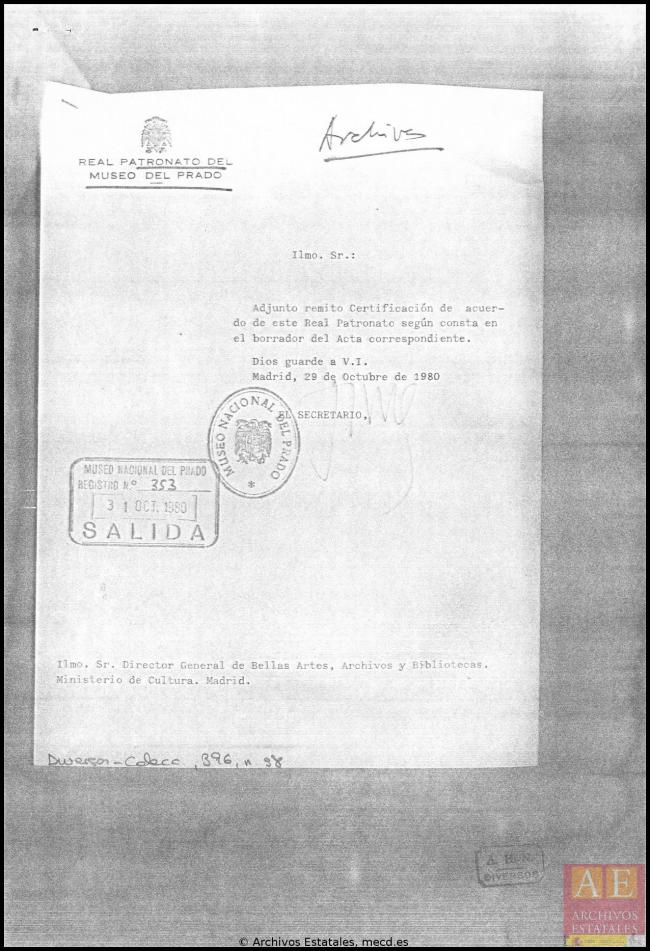 Certificado de Javier Morales Vallejo